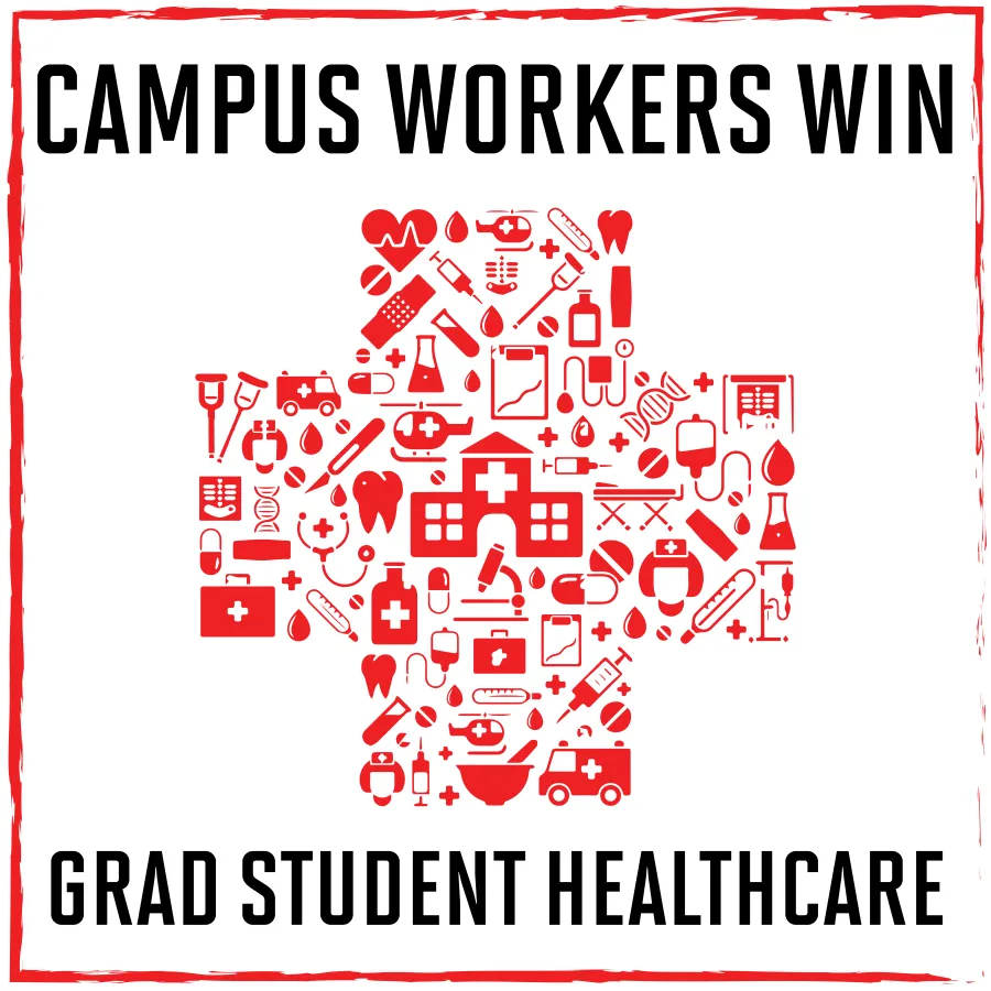 Banner which reads Healthcare for U of M Graduate Students